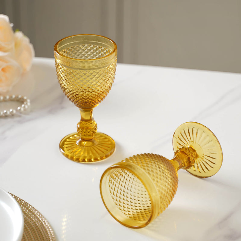 Bohemian Wine Glass Set of 2