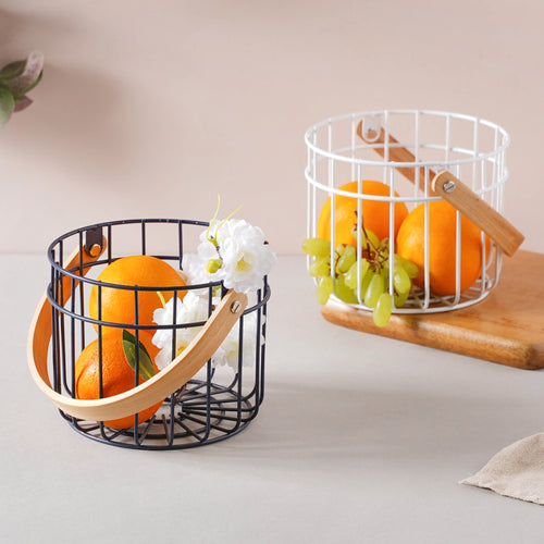 Metal Fruit Basket- Small - Basket | Kitchen basket | Fruit basket