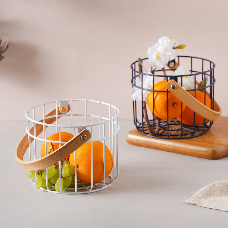 Metal Fruit Basket- Small - Basket | Kitchen basket | Fruit basket
