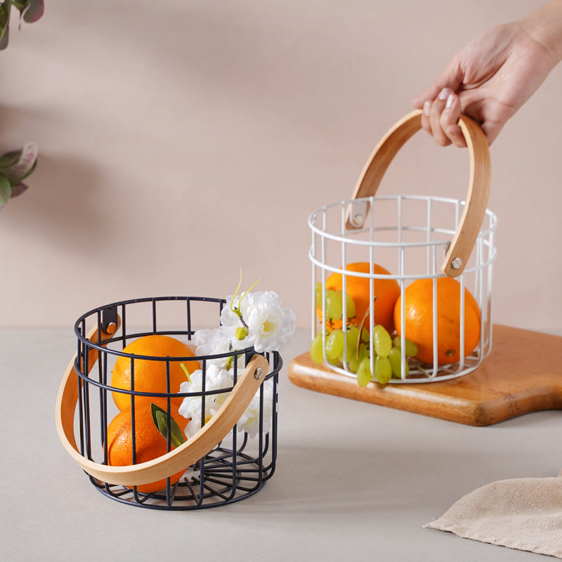 Metal Fruit Basket- Small - Basket | Kitchen basket | Fruit basket