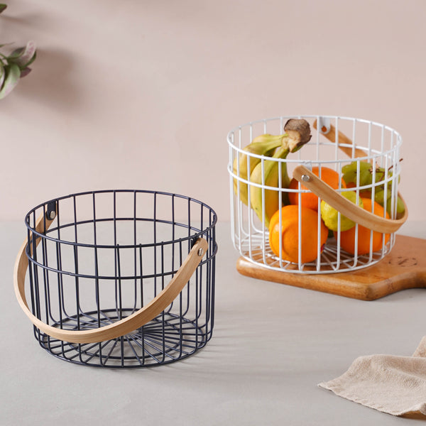 Metal Fruit Basket- Large - Basket | Kitchen basket | Fruit basket