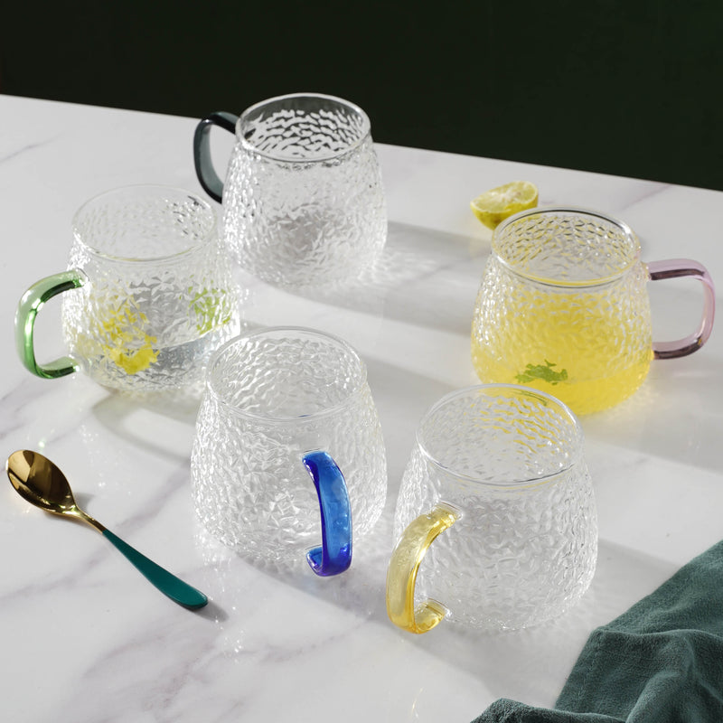 Aesthetic Teacup Set of 2- Tea cup, coffee cup, cup for tea | Cups and Mugs for Office Table & Home Decoration