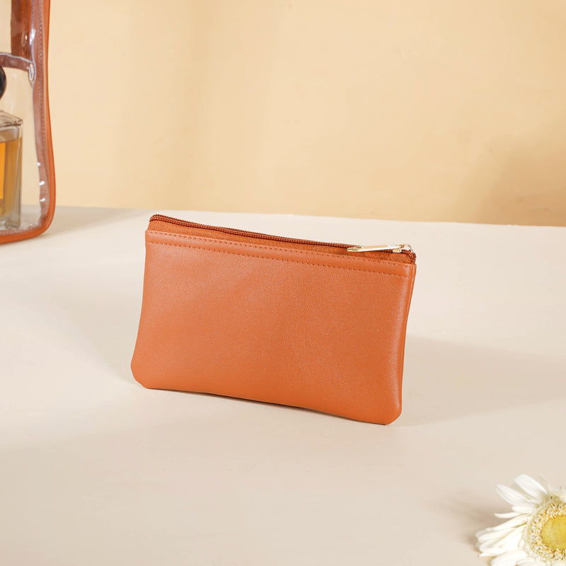 Brown Travel Kit Set of 4