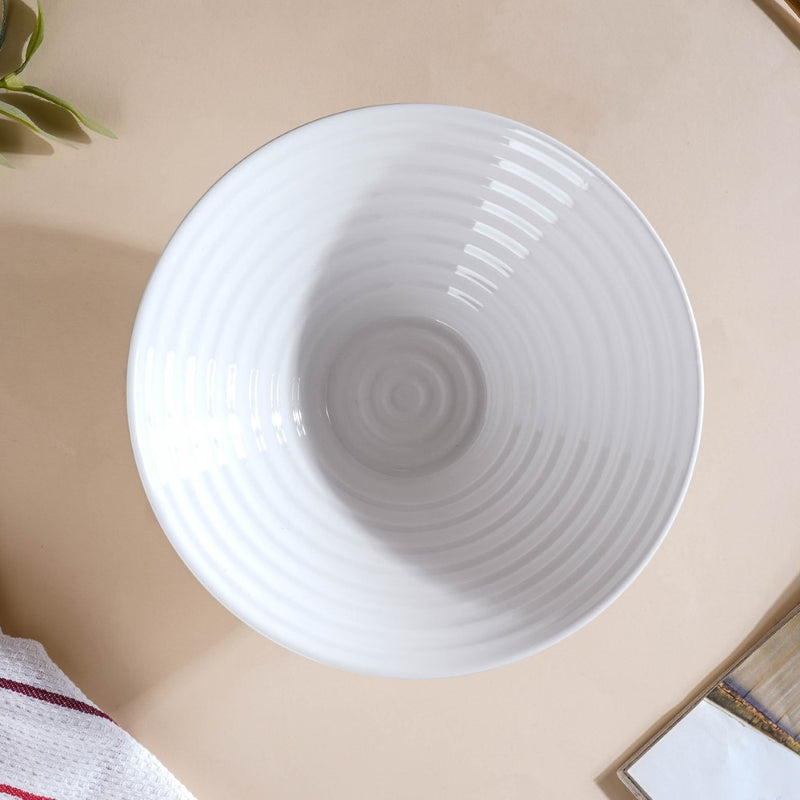 Ombre Grey Ramen Bowl 1.5 L - Soup bowl, ceramic bowl, ramen bowl, serving bowls, salad bowls, noodle bowl | Bowls for dining table & home decor