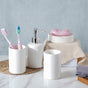 Crisp White Ceramic Bathroom Set