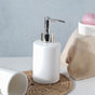 Crisp White Ceramic Bathroom Set