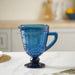 Aqua Blue Juice Pot - Water Jug, glass jug, juice jug | Jug for Dining table & Home decor