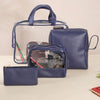 Navy Blue Travel Kit Set of 4