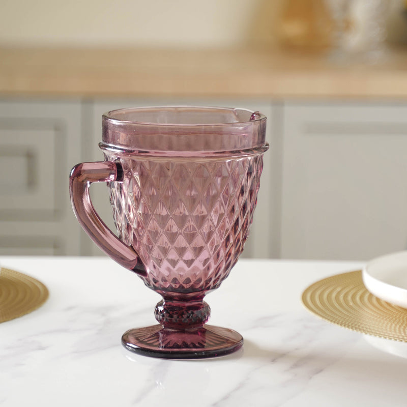 Diamond Juice Pot - Water Jug, glass jug, juice jug | Jug for Dining table & Home decor