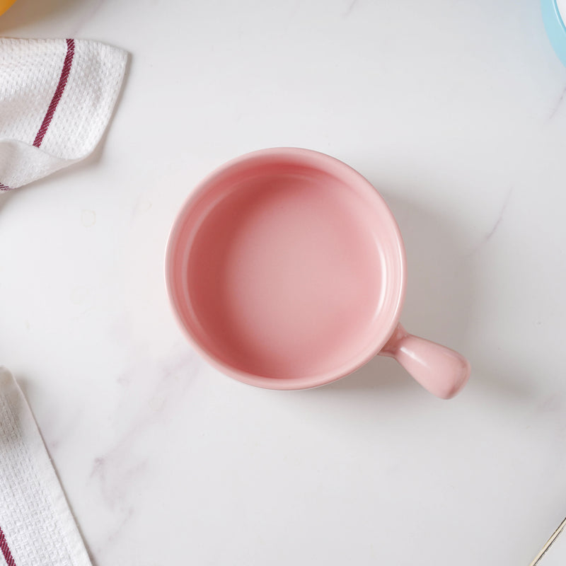 Candyfloss Baking Pan With Handle - Ceramic bowl, salad bowls, snack bowls | Bowls for dining table & home decor