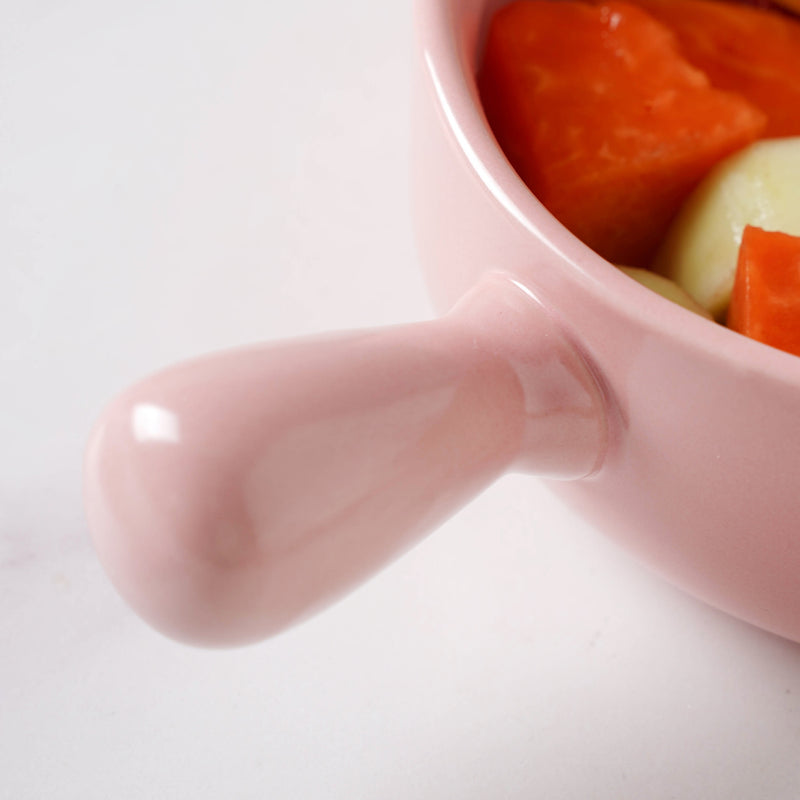 Candyfloss Baking Pan With Handle - Ceramic bowl, salad bowls, snack bowls | Bowls for dining table & home decor