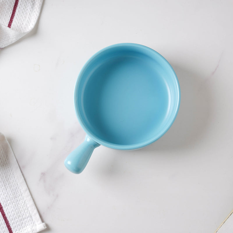 Blue Moon Baking Pan With Handle - Kitchen utensil, salad bowls, noodle bowl | Bowls for dining table & home decor