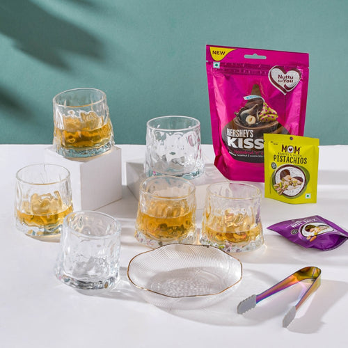 Sip And Chill Glassware Festive Hamper Set Of 7