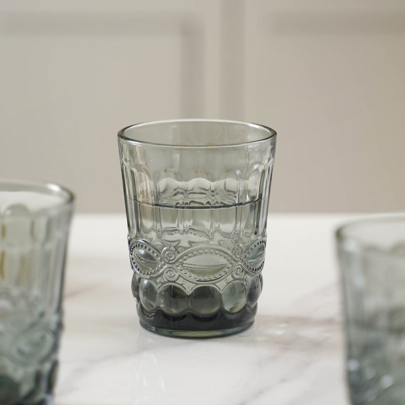 Crystal Glass Water Cup Set of 4