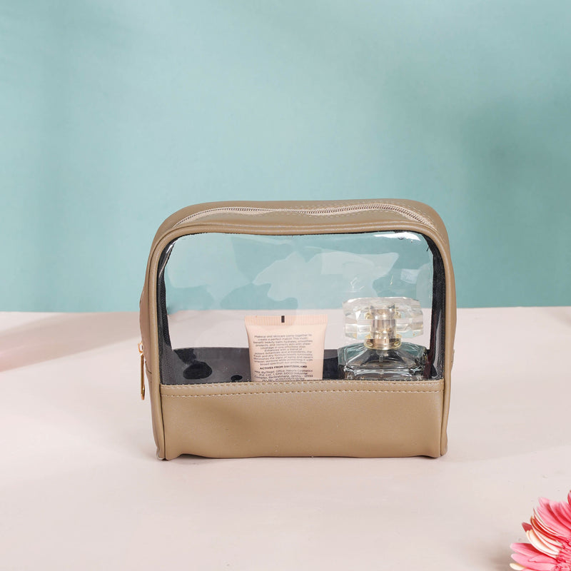 Beige Travel Kit Set of 4