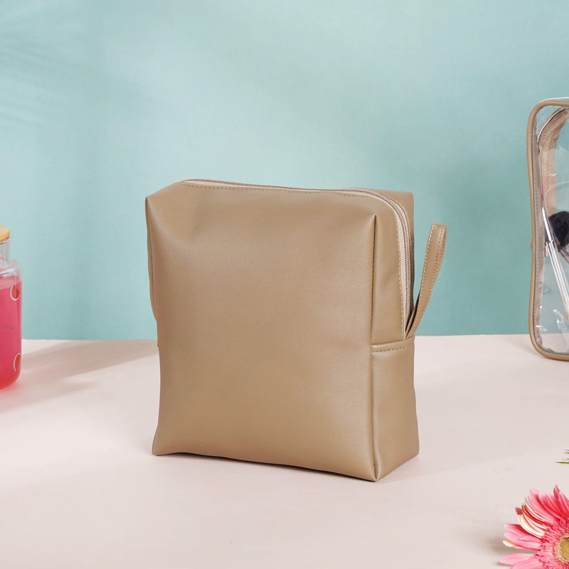 Beige Travel Kit Set of 4