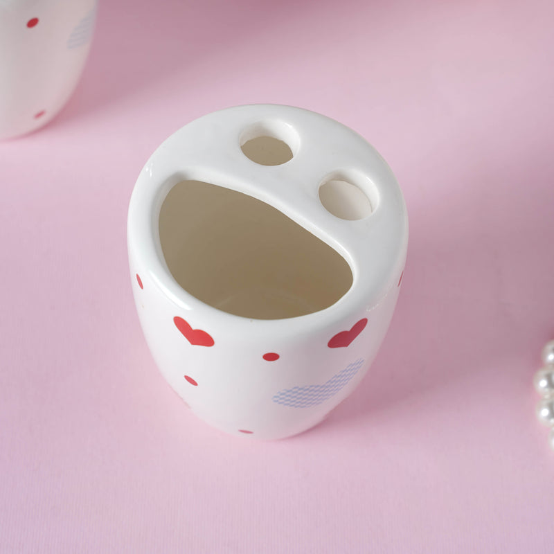 Little Hearts Ceramic Bath Set