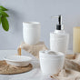 White Ceramic Bathroom Accessories Set