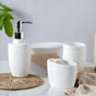 White Ceramic Bathroom Accessories Set