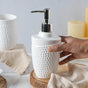 White Ceramic Bathroom Accessories Set