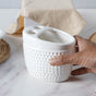 White Ceramic Bathroom Accessories Set