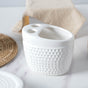 White Ceramic Bathroom Accessories Set