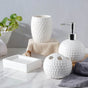 Cloudy White Fantasia Bath Set