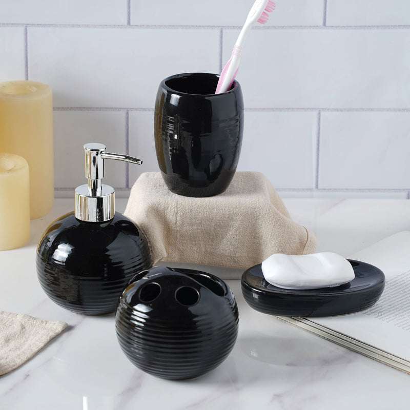 Midnight Black Bath Essentials