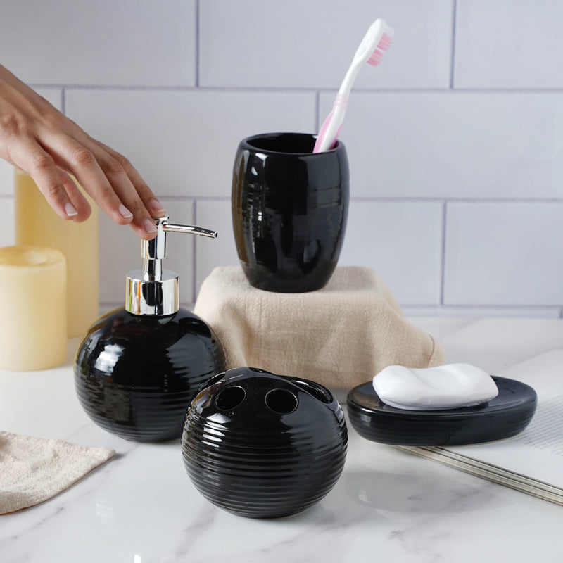 Midnight Black Bath Essentials