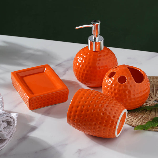 Orange Fantasia Bath Set
