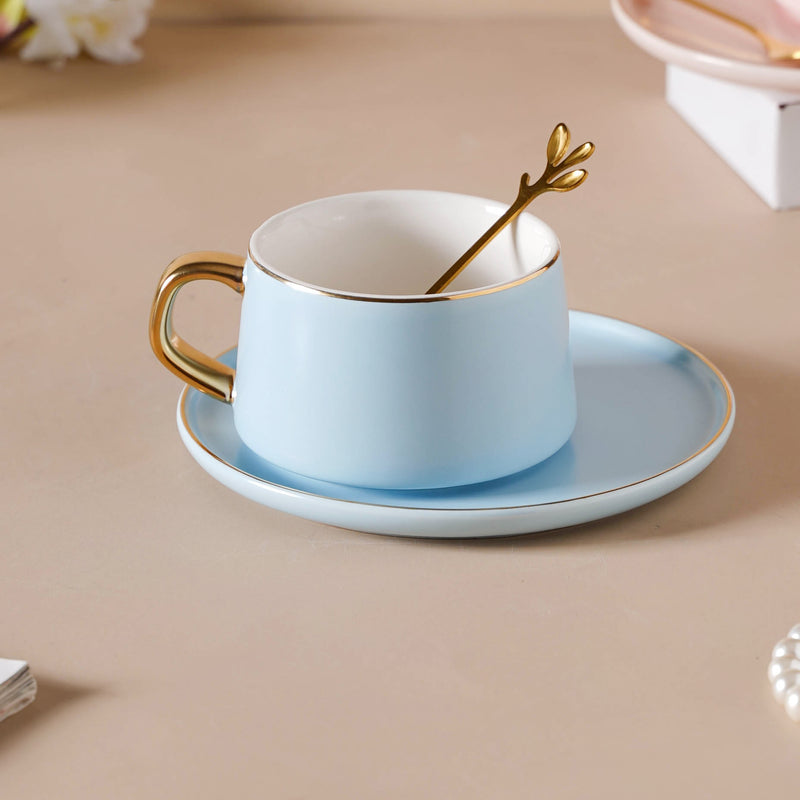 Classic Cup And Saucer Set- Tea cup, coffee cup, cup for tea | Cups and Mugs for Office Table & Home Decoration