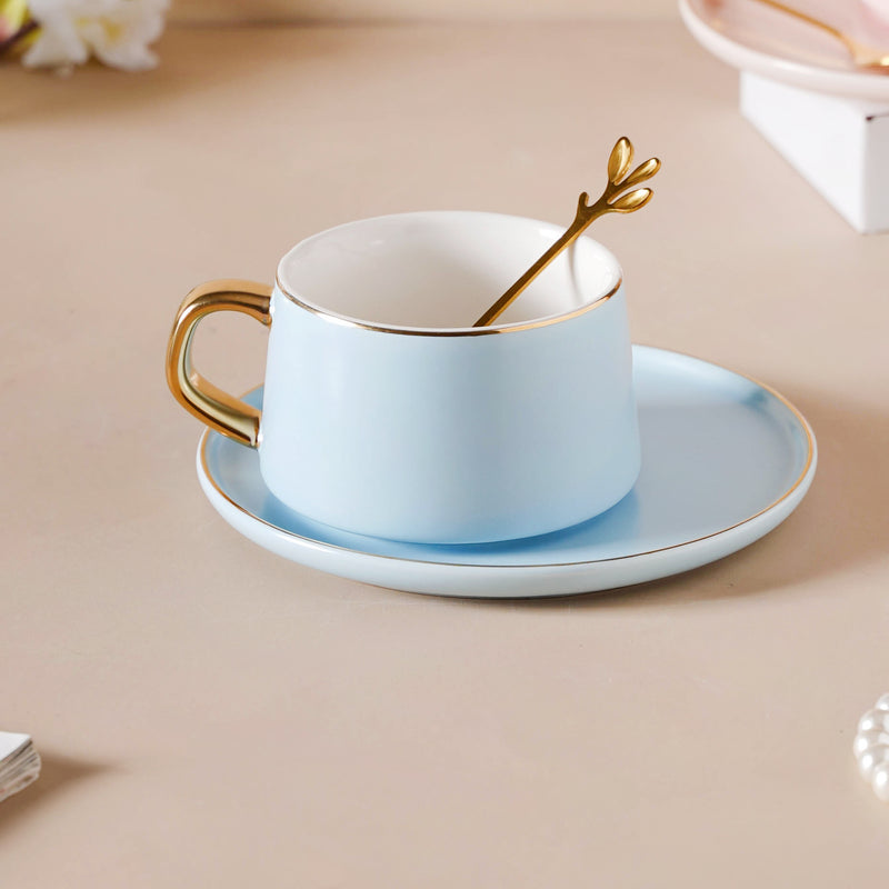 Classic Cup And Saucer Set- Tea cup, coffee cup, cup for tea | Cups and Mugs for Office Table & Home Decoration