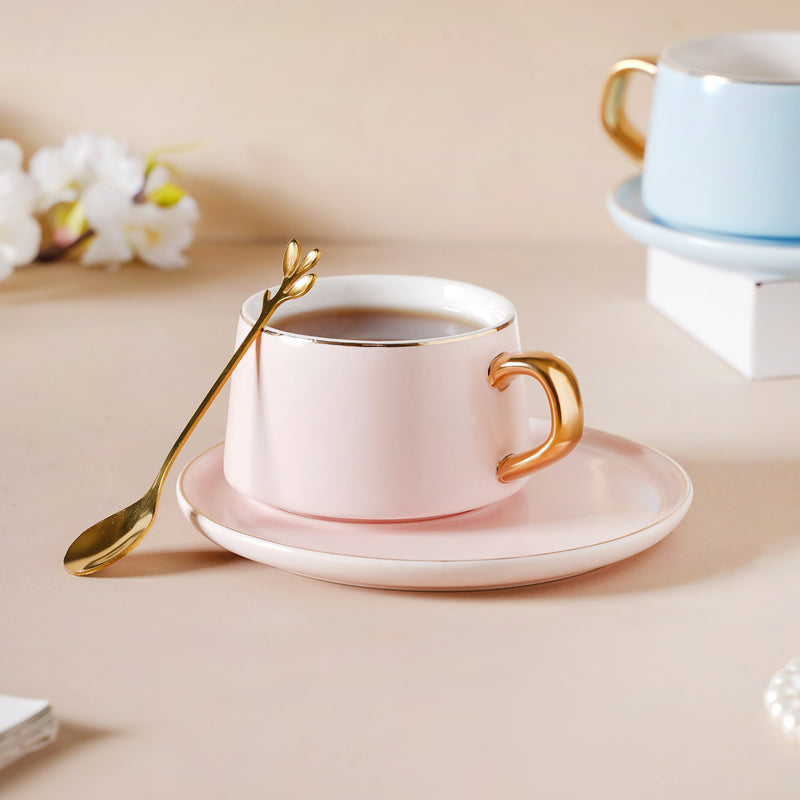 Classic Cup And Saucer Set- Tea cup, coffee cup, cup for tea | Cups and Mugs for Office Table & Home Decoration