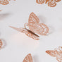 Rose Gold Butterfly 3D Wall Stickers Set Of 12 - Wall stickers for wall decoration & wall design | Room decor items