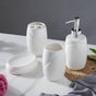 White Ceramic Bath Accessories