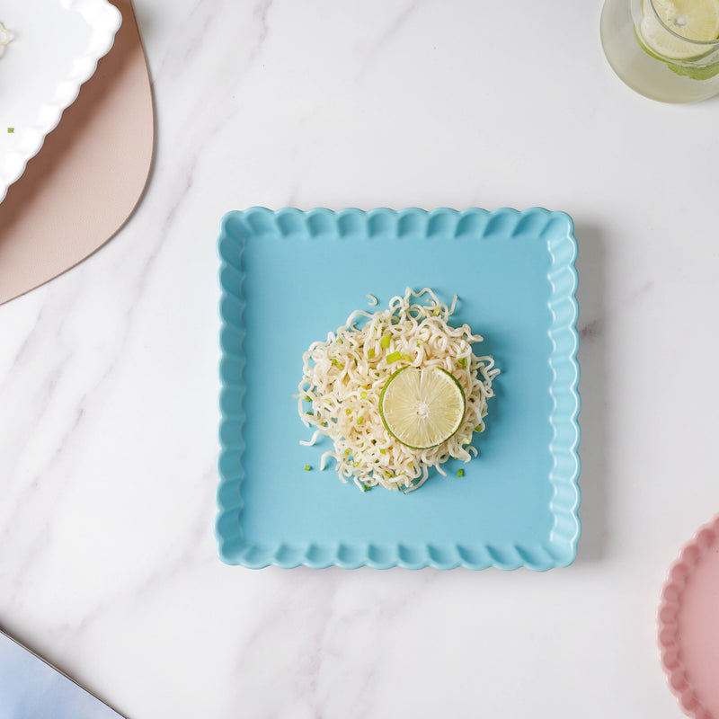 Blue Muffin Square Baking Tray 8 Inch - Baking Tray