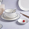 White Ceramic Dinner Set