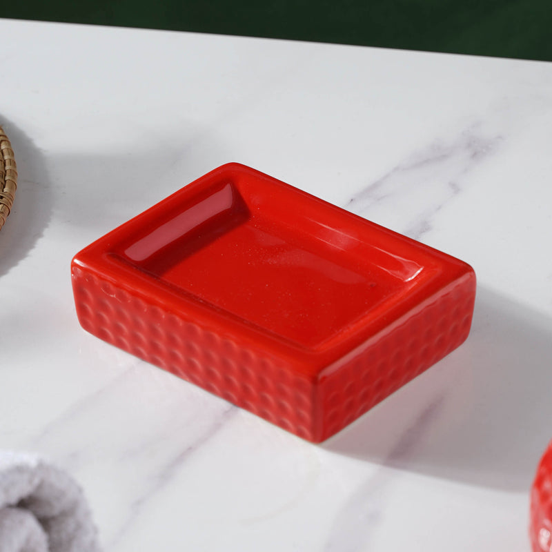 Red Fantasia Bath Set
