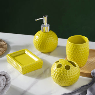 Lime Fantasia Bath Set