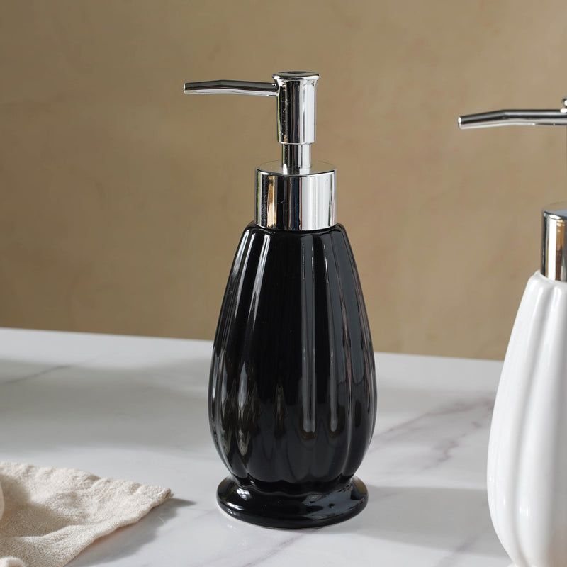 Glazed Ceramic Soap Dispenser