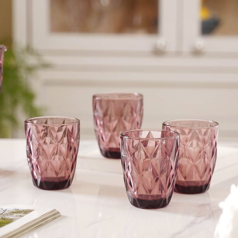 Mauve Orchid Juice Glass Set of 4