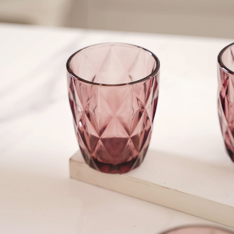Mauve Orchid Juice Glass Set of 4