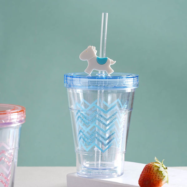 Patterned Cup and Straw- Sippers, water bottle, sipping bottle | Water Bottle for Travelling & Gym