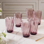 Swirl Drinking Glass Set of 6