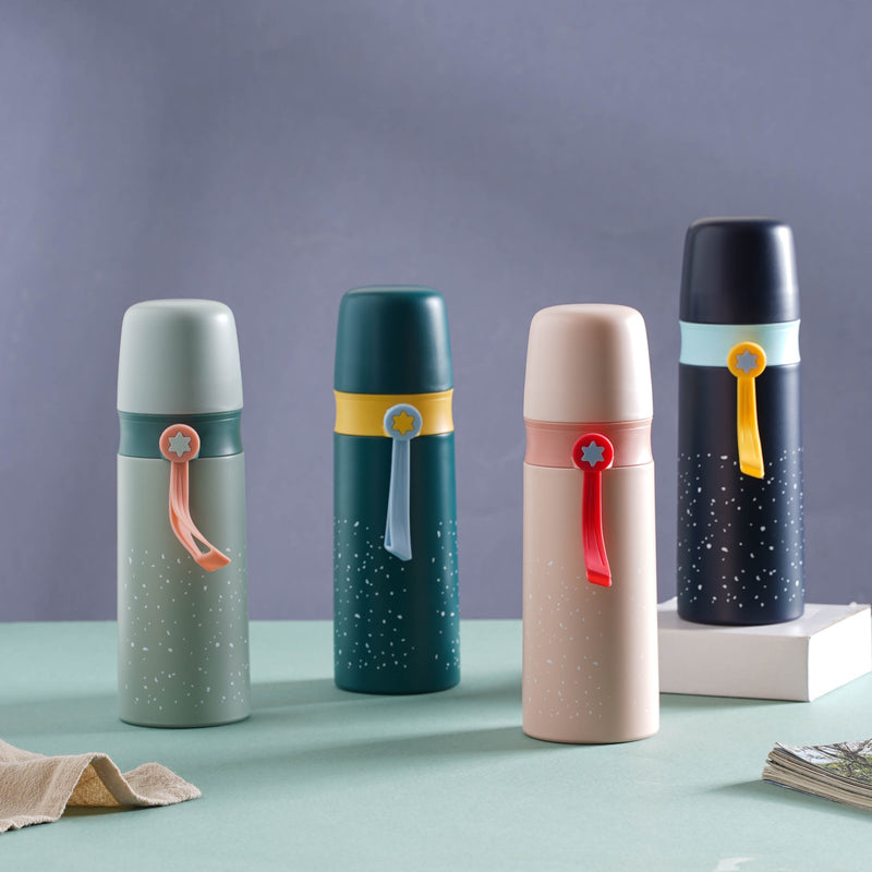 Matte Thermos - Water bottle, flask, drinking bottle | Flask for Travelling & Gym