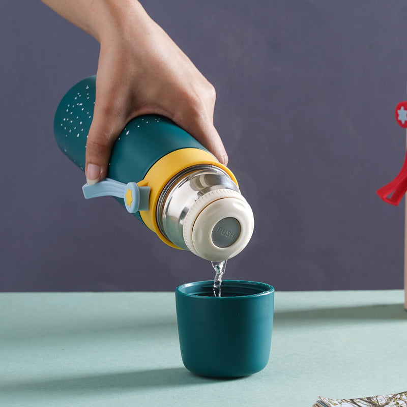 Matte Thermos - Water bottle, flask, drinking bottle | Flask for Travelling & Gym