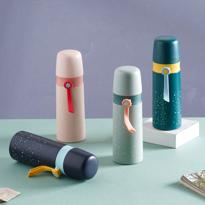 Matte Thermos - Water bottle, flask, drinking bottle | Flask for Travelling & Gym