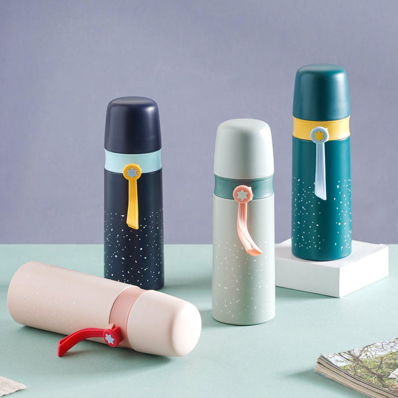 Matte Thermos - Water bottle, flask, drinking bottle | Flask for Travelling & Gym