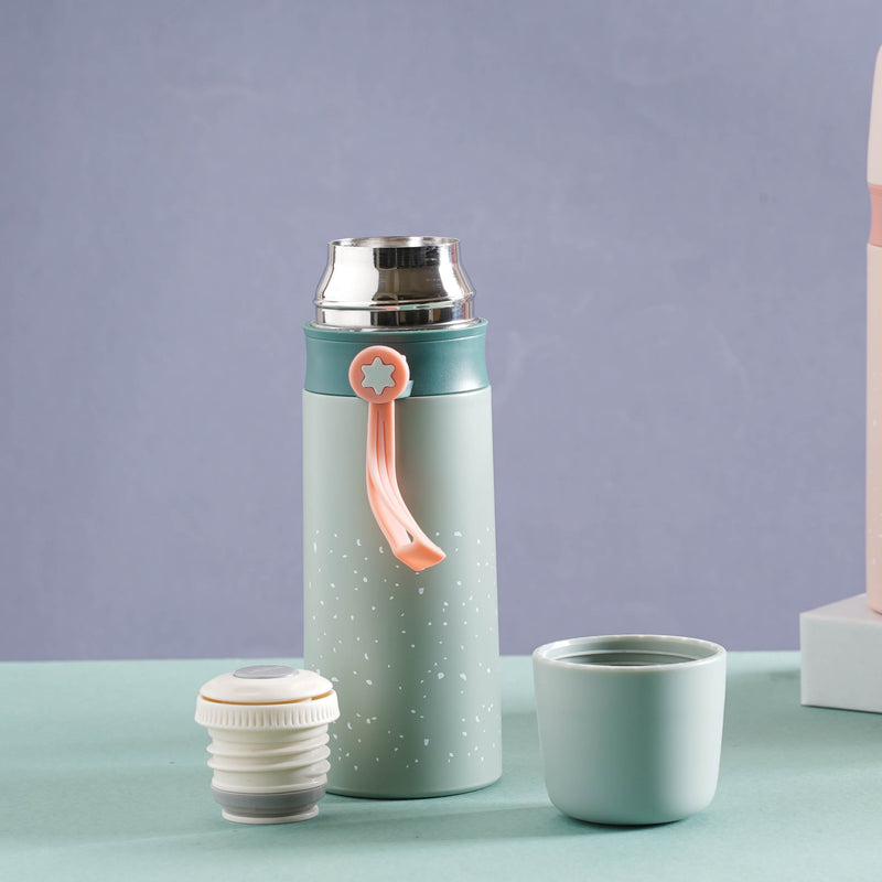 Matte Thermos - Water bottle, flask, drinking bottle | Flask for Travelling & Gym