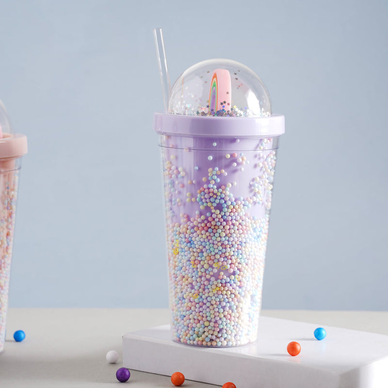 Rainbow Tumbler- Sippers, water bottle, sipping bottle | Water Bottle for Travelling & Gym